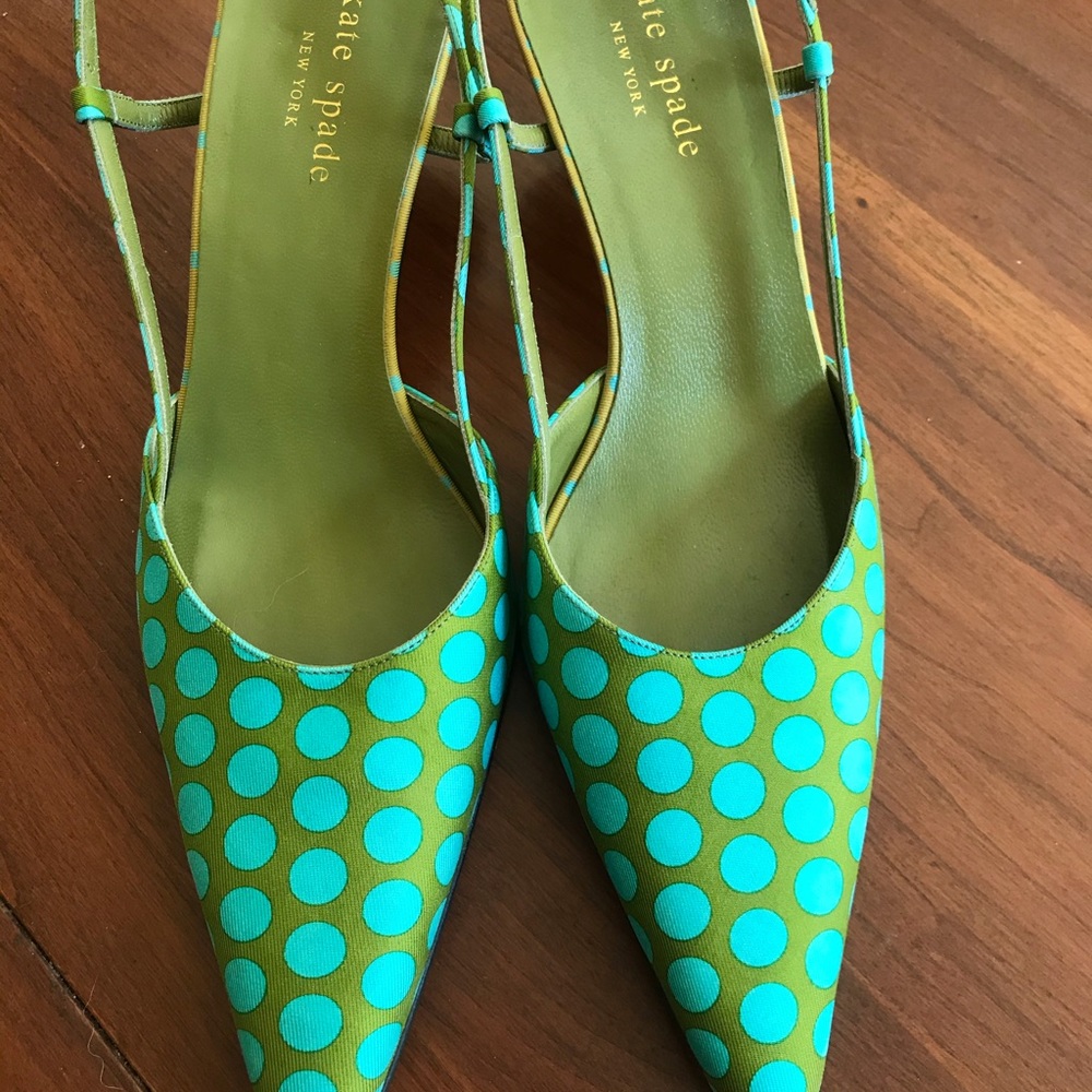 Kate Spade sling back heels